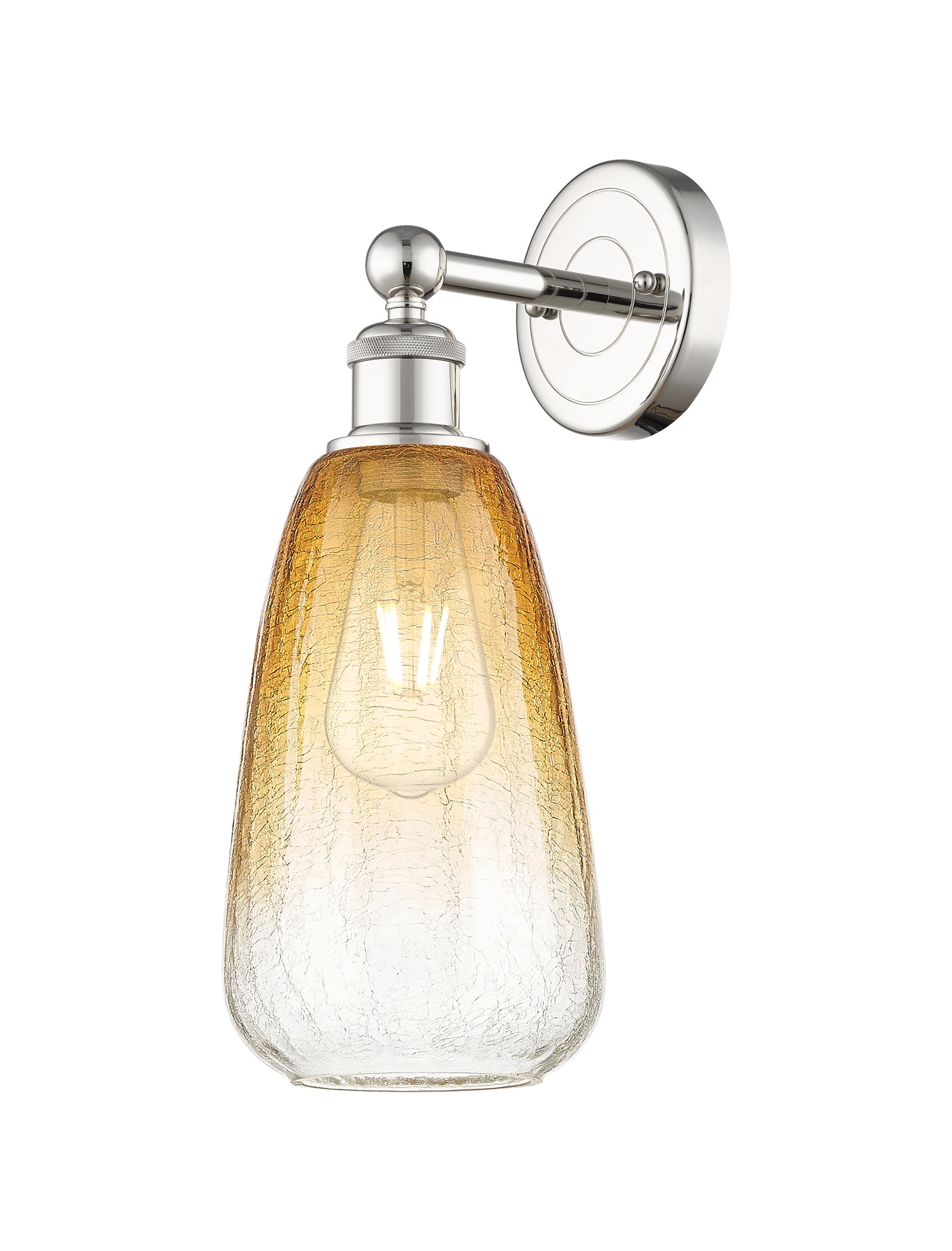 Edison Sconce Cast Brass 11.125 Inch