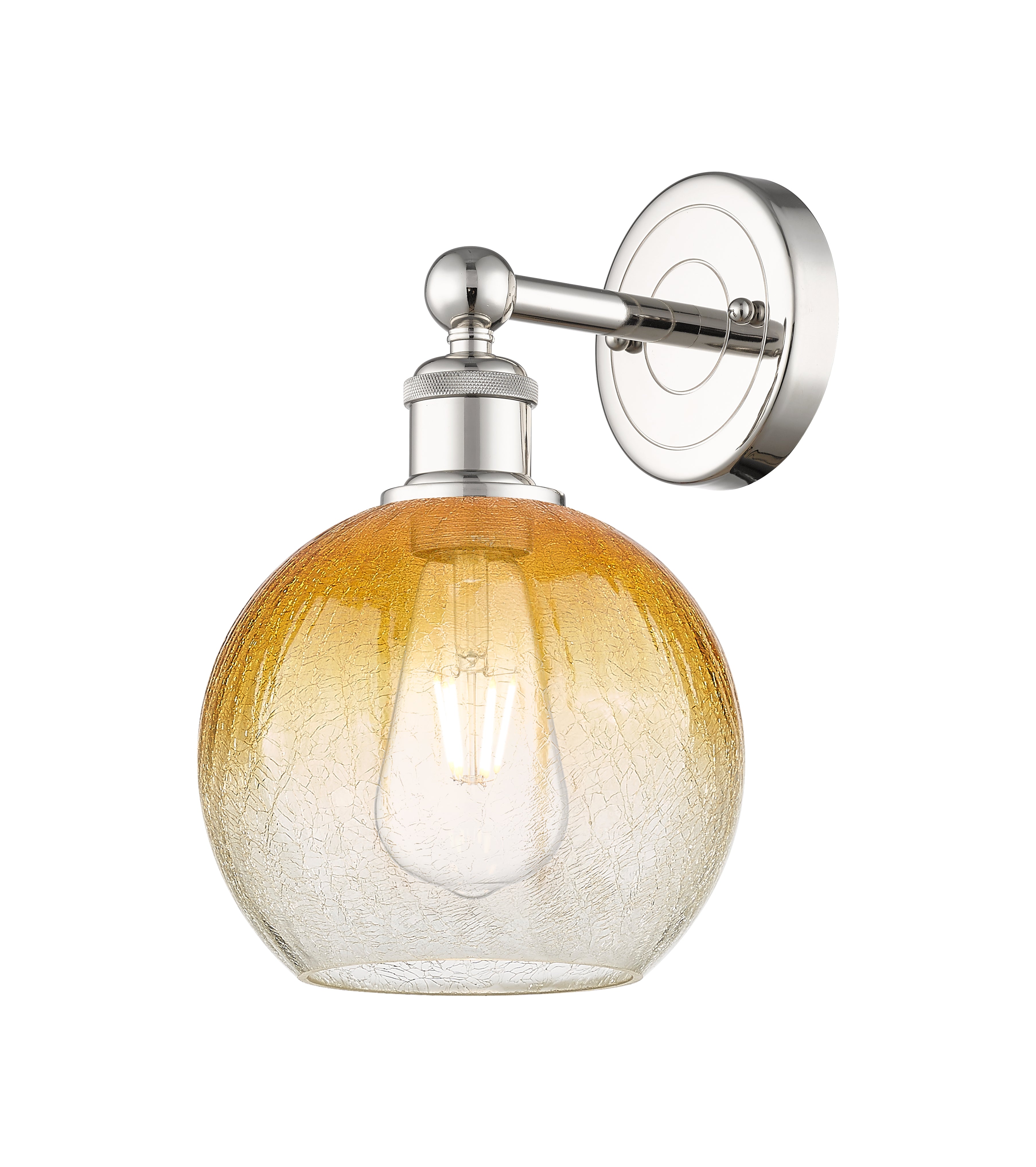 Edison Sconce Cast Brass Finish