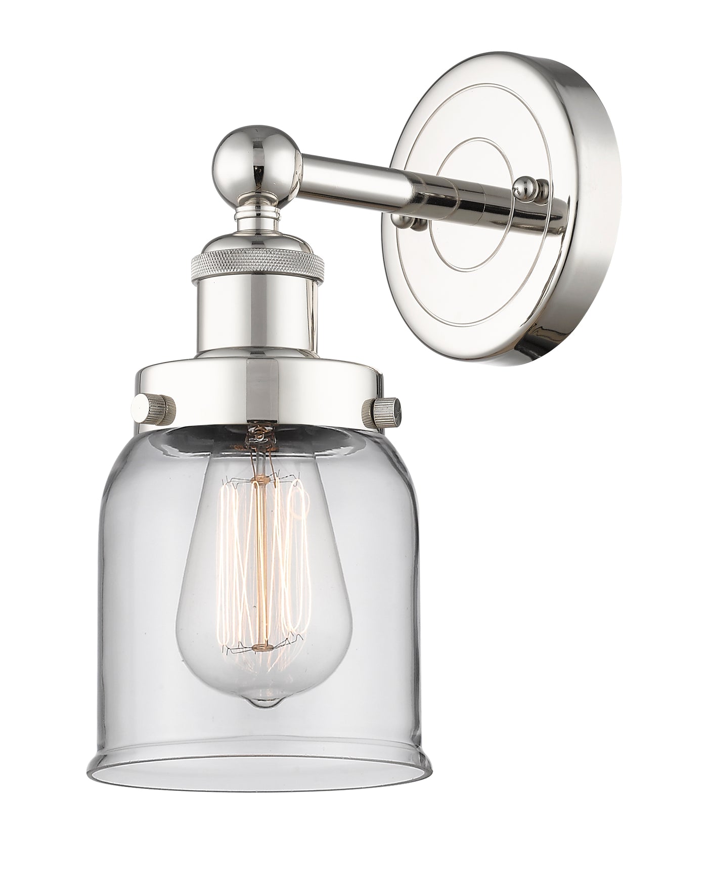 Edison Sconce Cast Brass Glass Steel