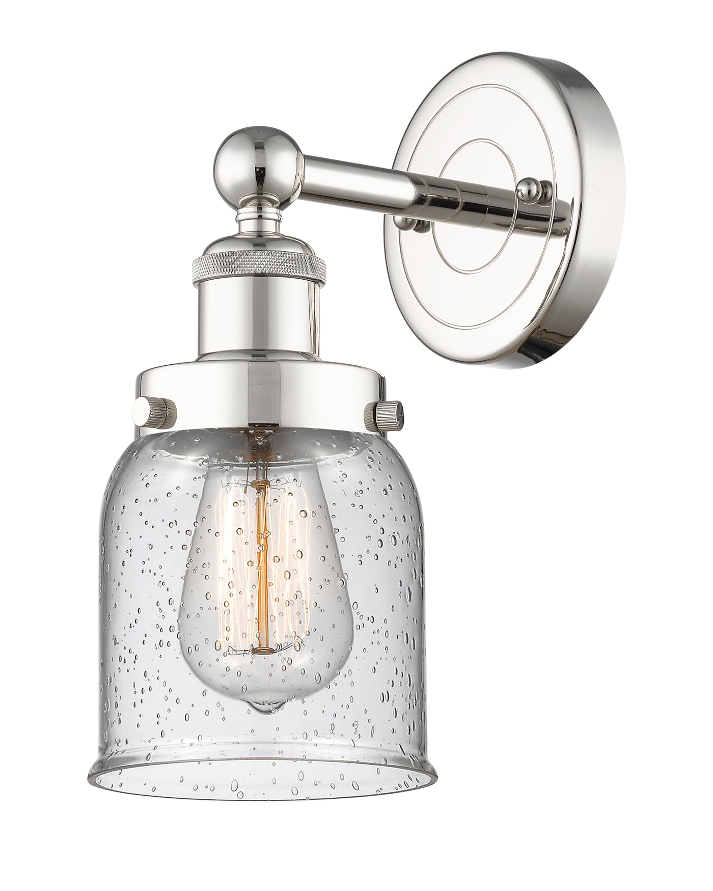 Edison Sconce Cast Brass Glass Steel