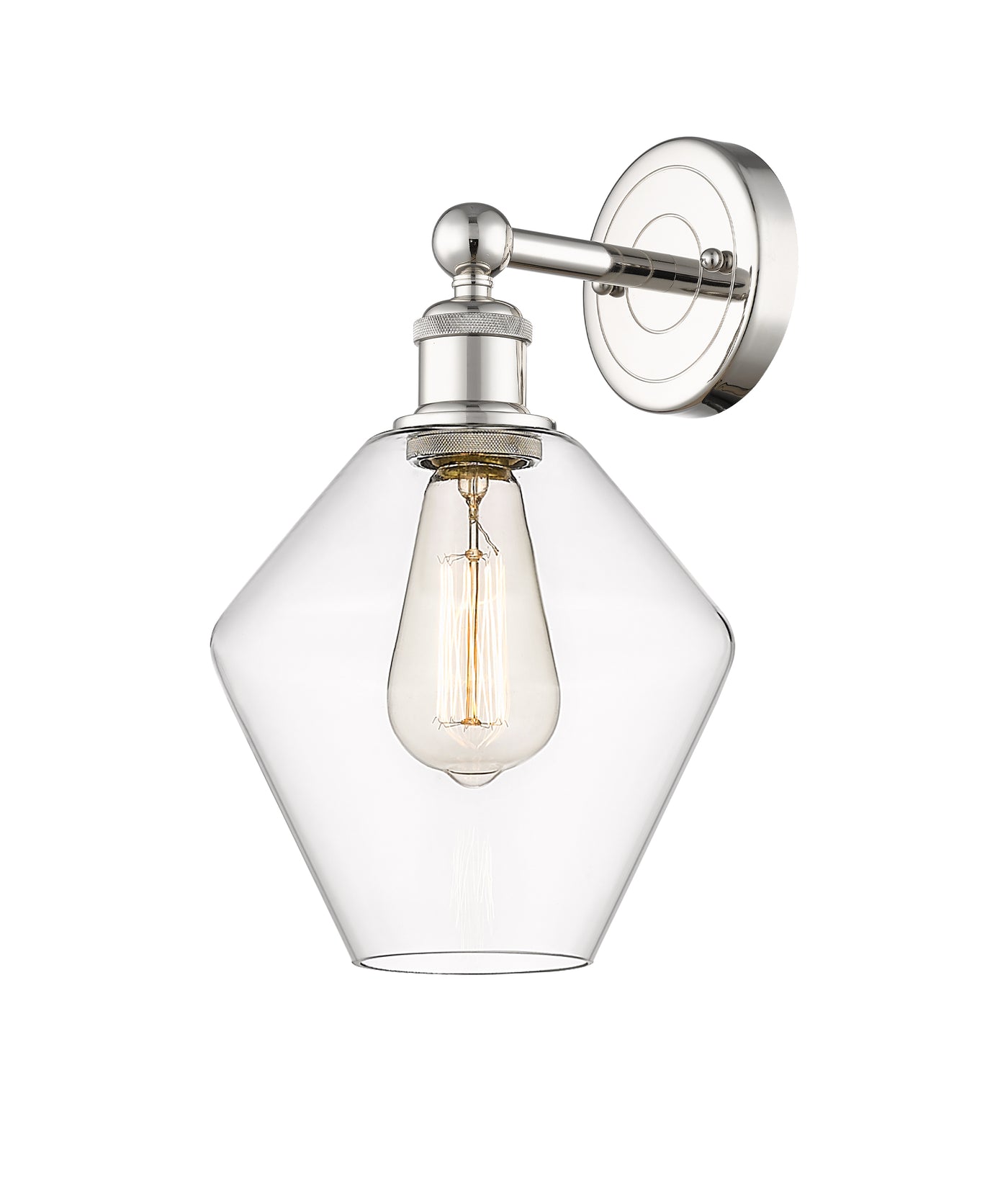 Edison Sconce Cast Brass Finish