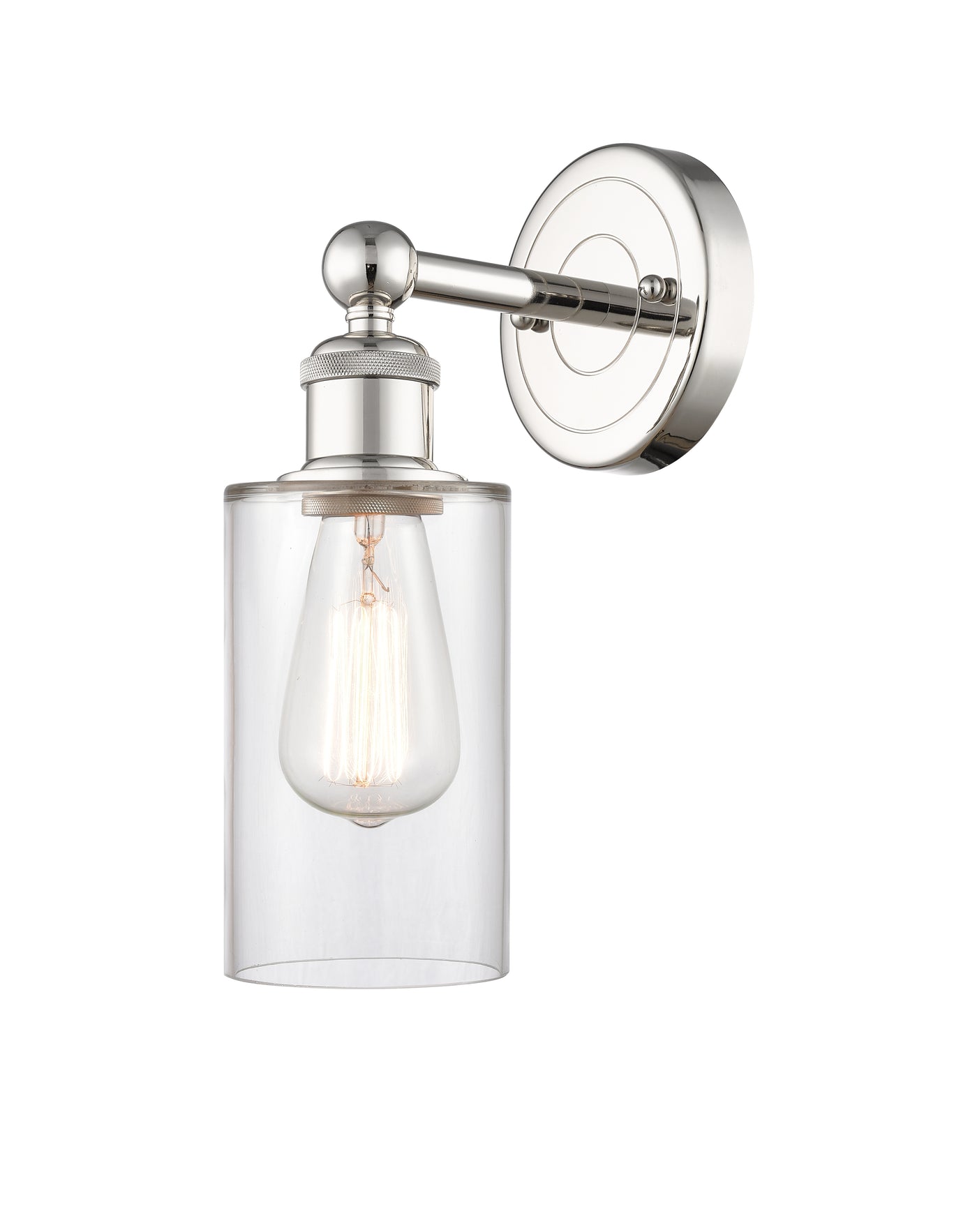Edison Sconce Cast Brass Finish