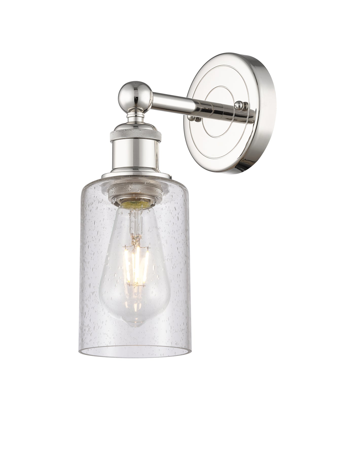 Edison Sconce Cast Brass Finish