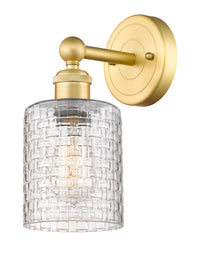 Edison Sconce Cast Brass Steel Glass