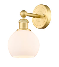 Edison Sconce Cast Brass Modern Contempo