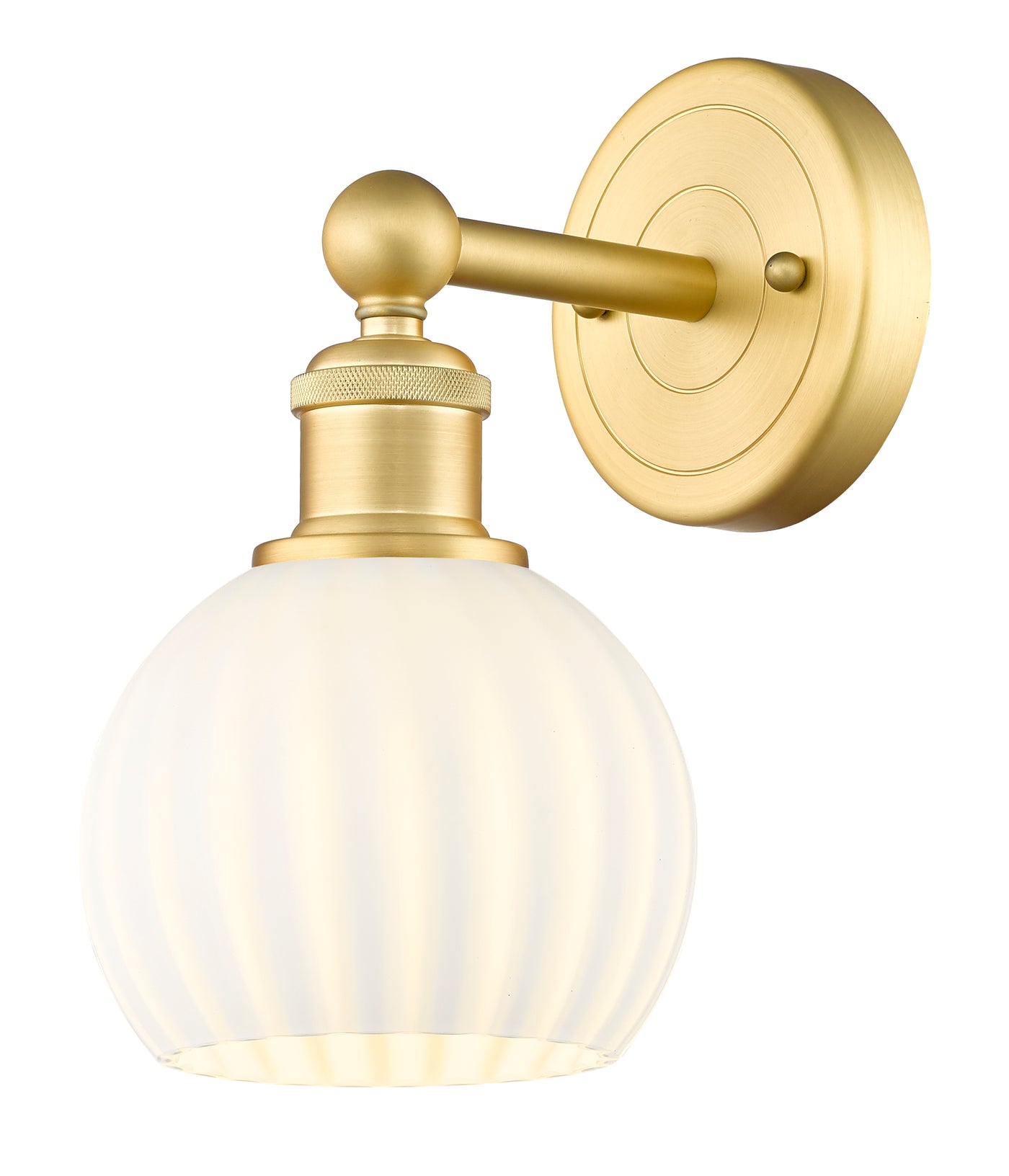 Edison Sconce Cast Brass Glass Steel