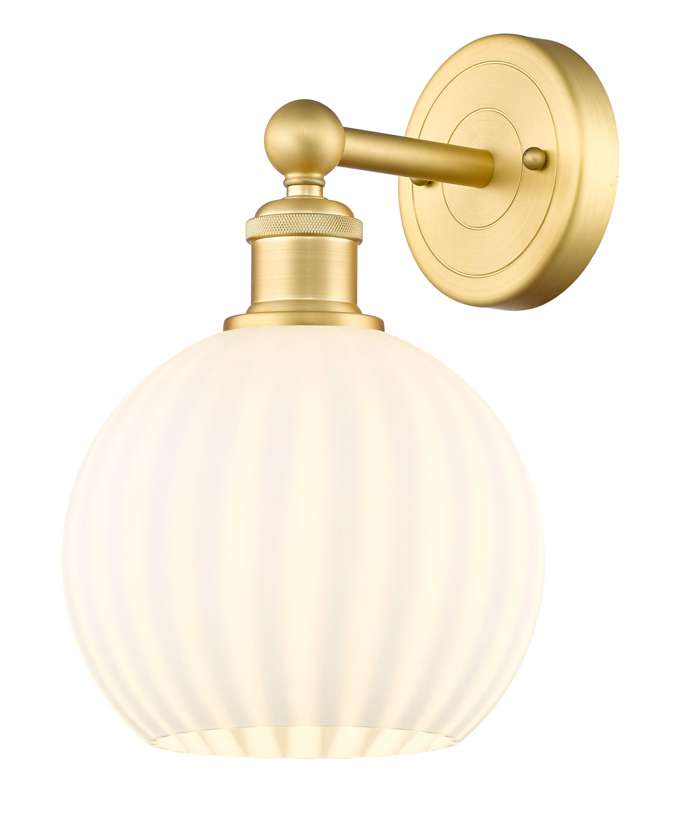 Edison Sconce Cast Brass Finish