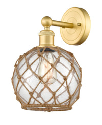 Edison Sconce Cast Brass Finish Modern