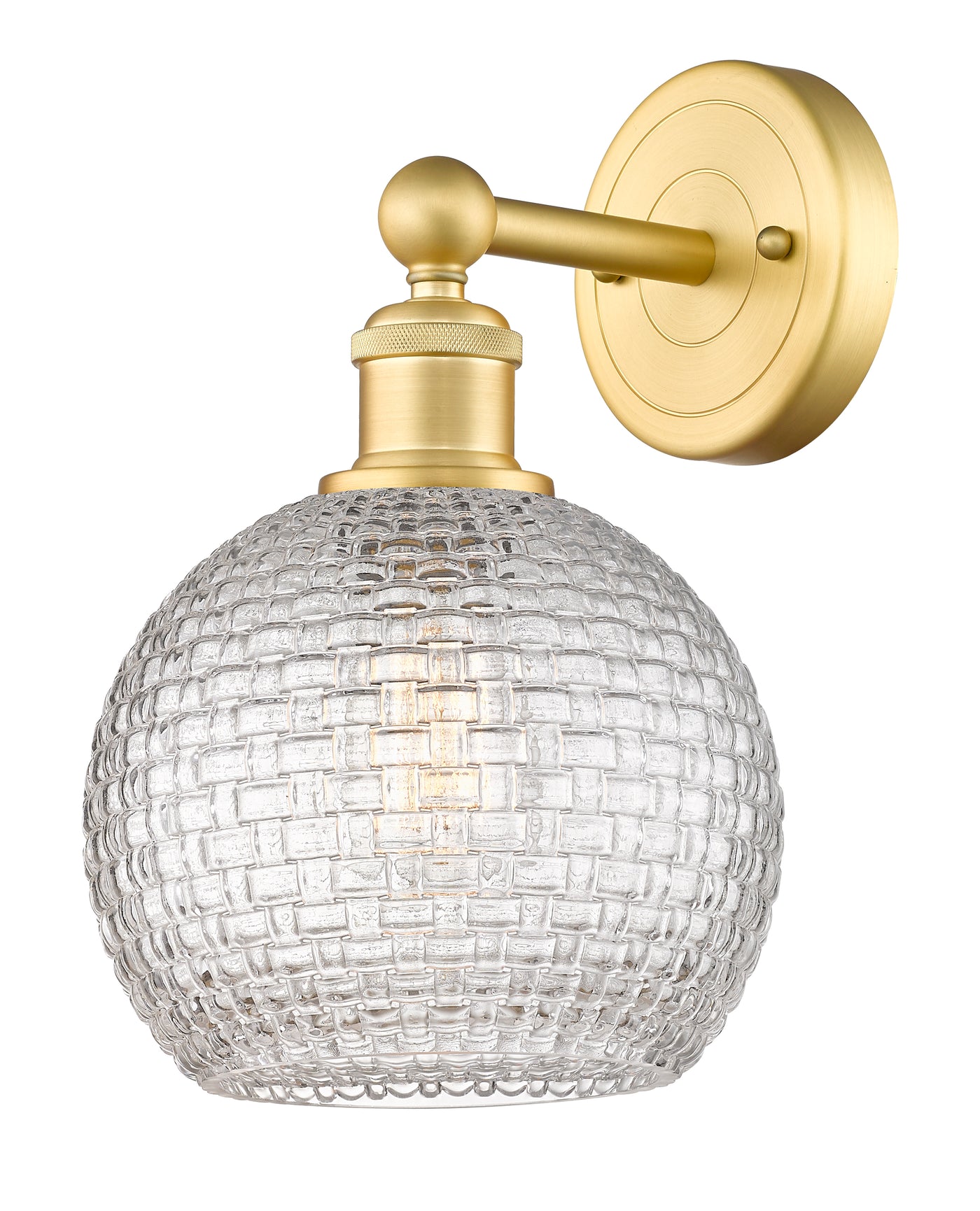 Edison Sconce Cast Brass Modern Contempo
