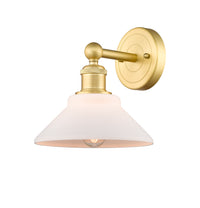 Edison Sconce Cast Brass Modern Steel
