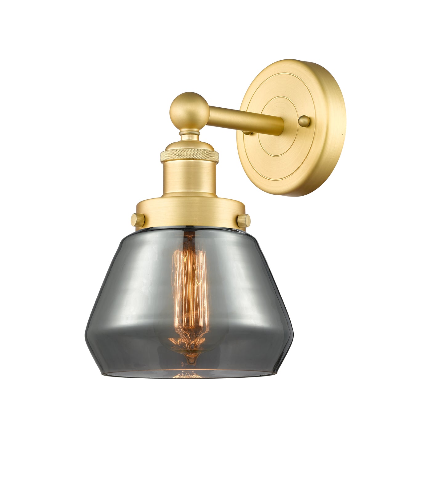Edison Sconce Cast Brass 14 Inch