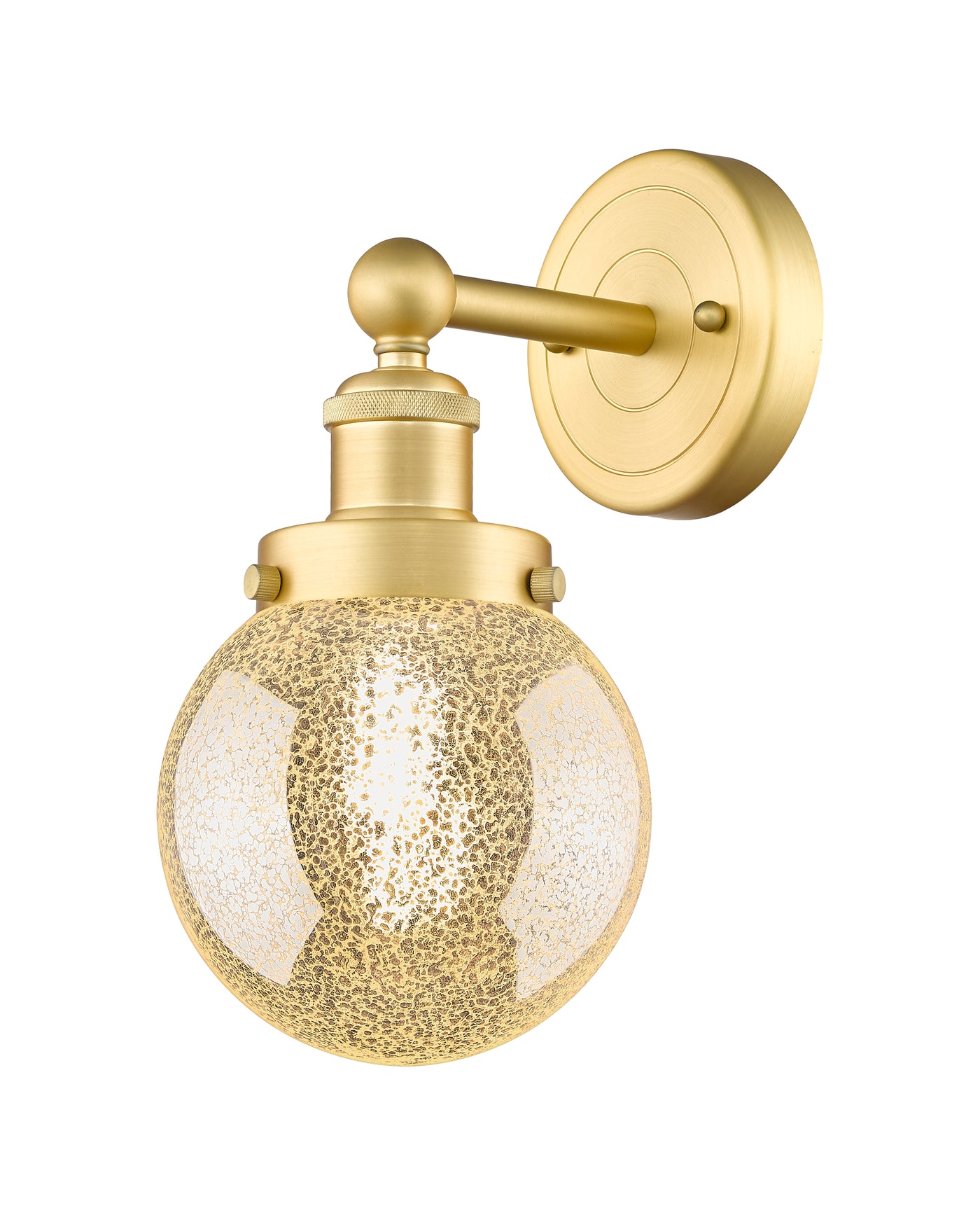 Edison Sconce Cast Brass Glass Steel