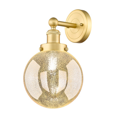 Edison Sconce Cast Brass Steel Glass