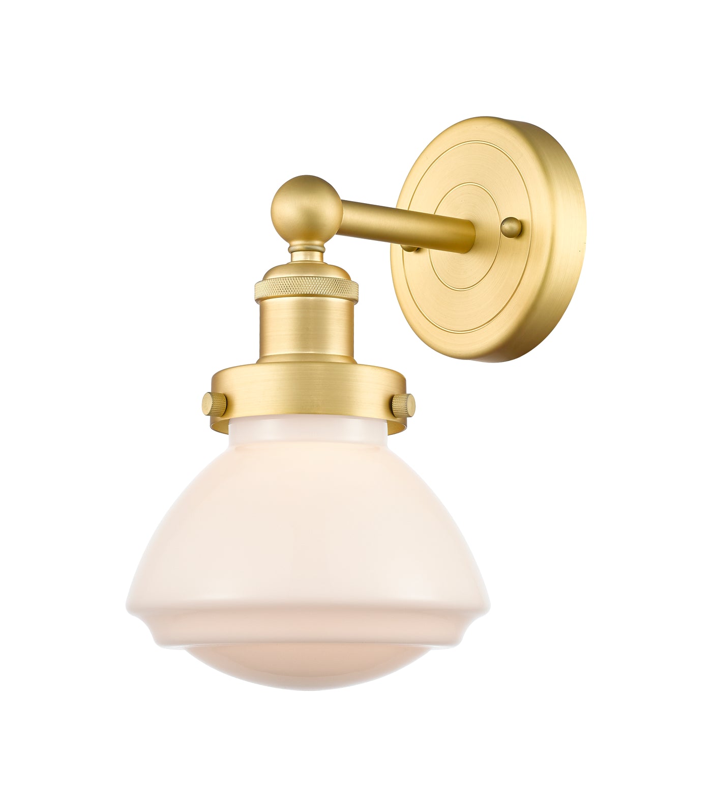 Edison Sconce Cast Brass Finish 11.875 Height