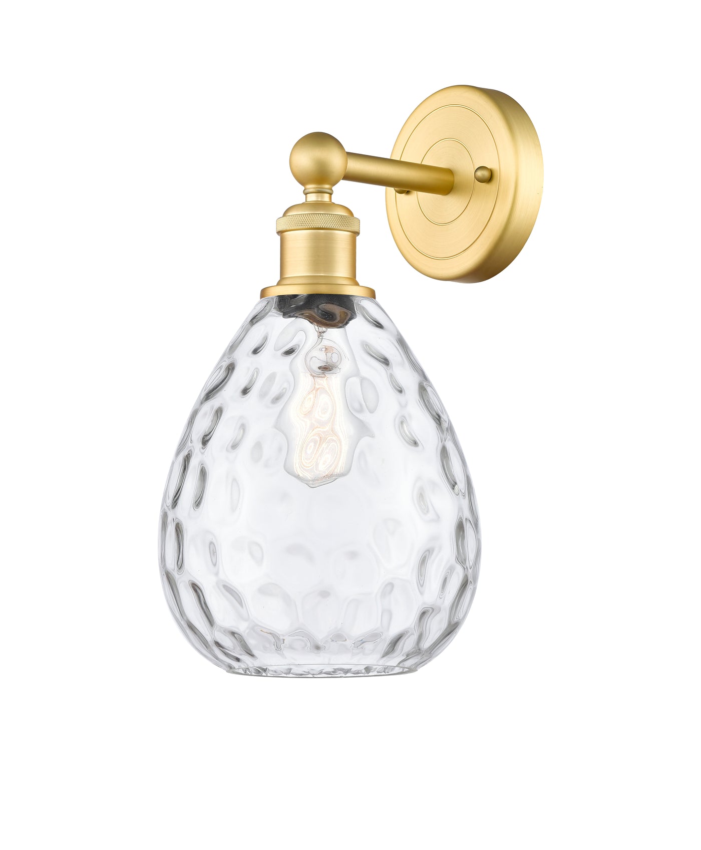 Edison Sconce Cast Brass Finish