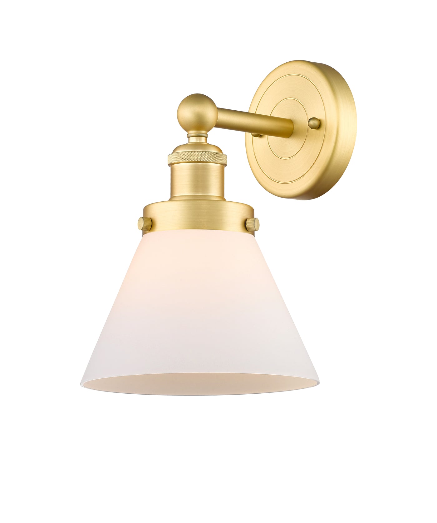 Edison Sconce Cast Brass 11.25 Inch Steel