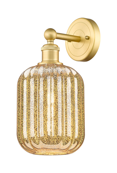 Edison Sconce Cast Brass Steel Glass
