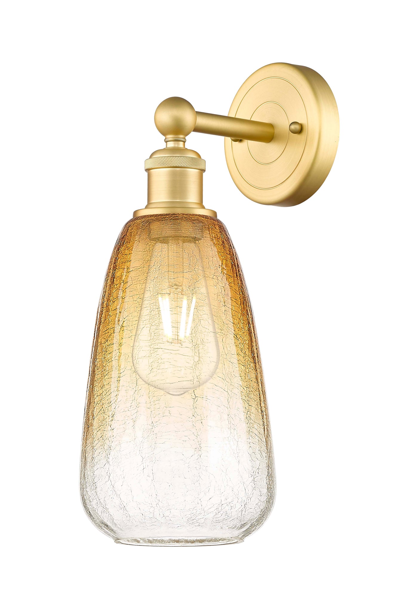 Edison Sconce Cast Brass 11.125 Inch