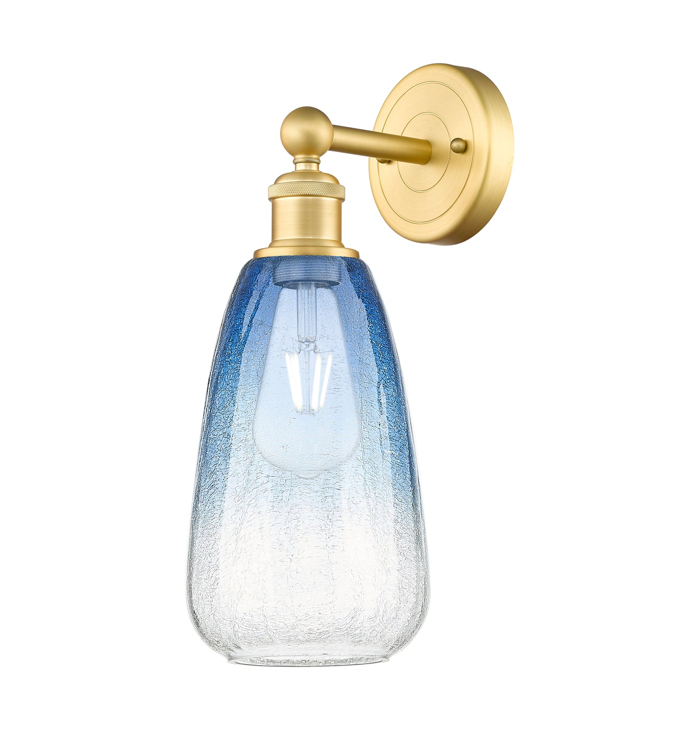 Edison Sconce Cast Brass 11.125 Inch