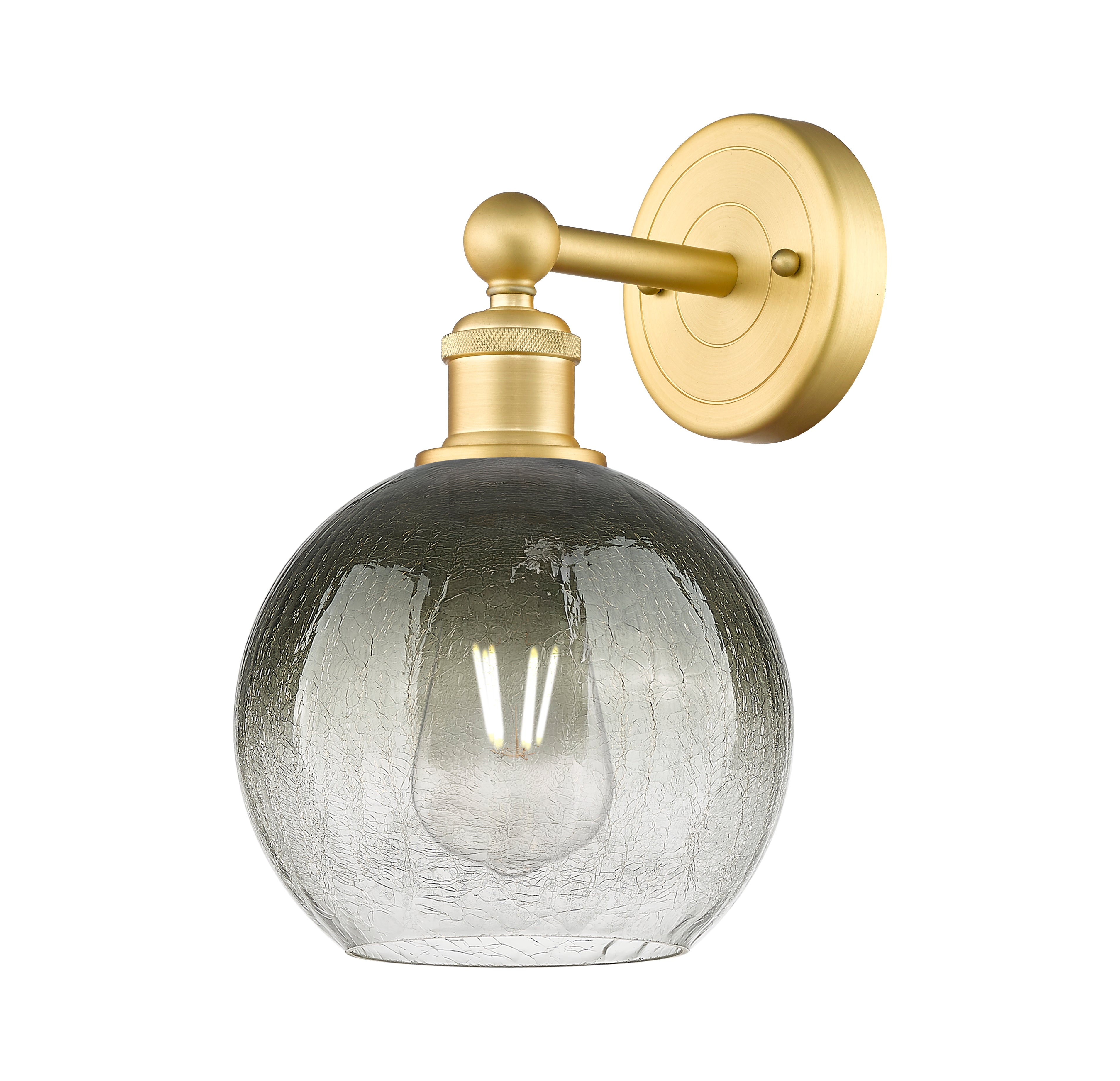 Edison Sconce Cast Brass Finish
