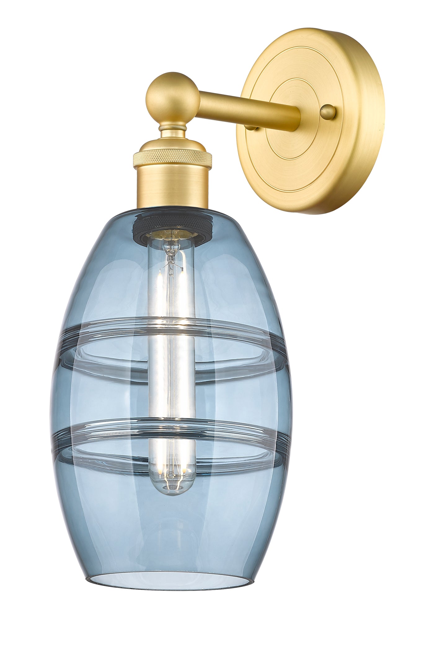 Edison Sconce Cast Brass Art Deco