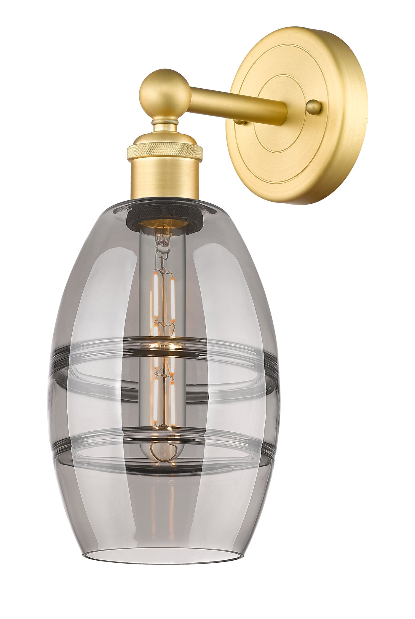 Edison Sconce Cast Brass Art Deco