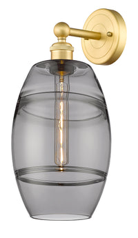 Edison Sconce Cast Brass Modern Glass