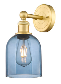 Edison Sconce Cast Brass Finish 8 Inch