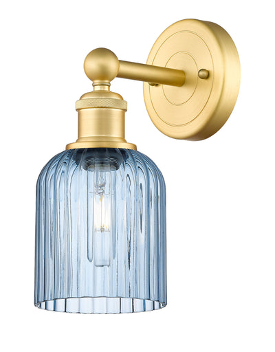 Edison Sconce Cast Brass Steel Glass