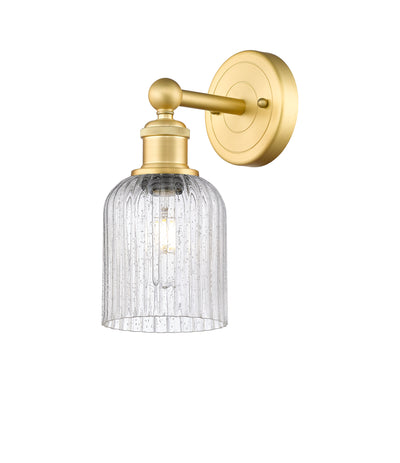 Edison Sconce Cast Brass Steel Glass