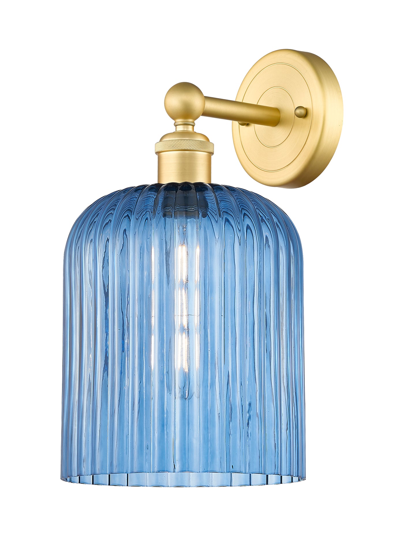 Edison Sconce Cast Brass Finish