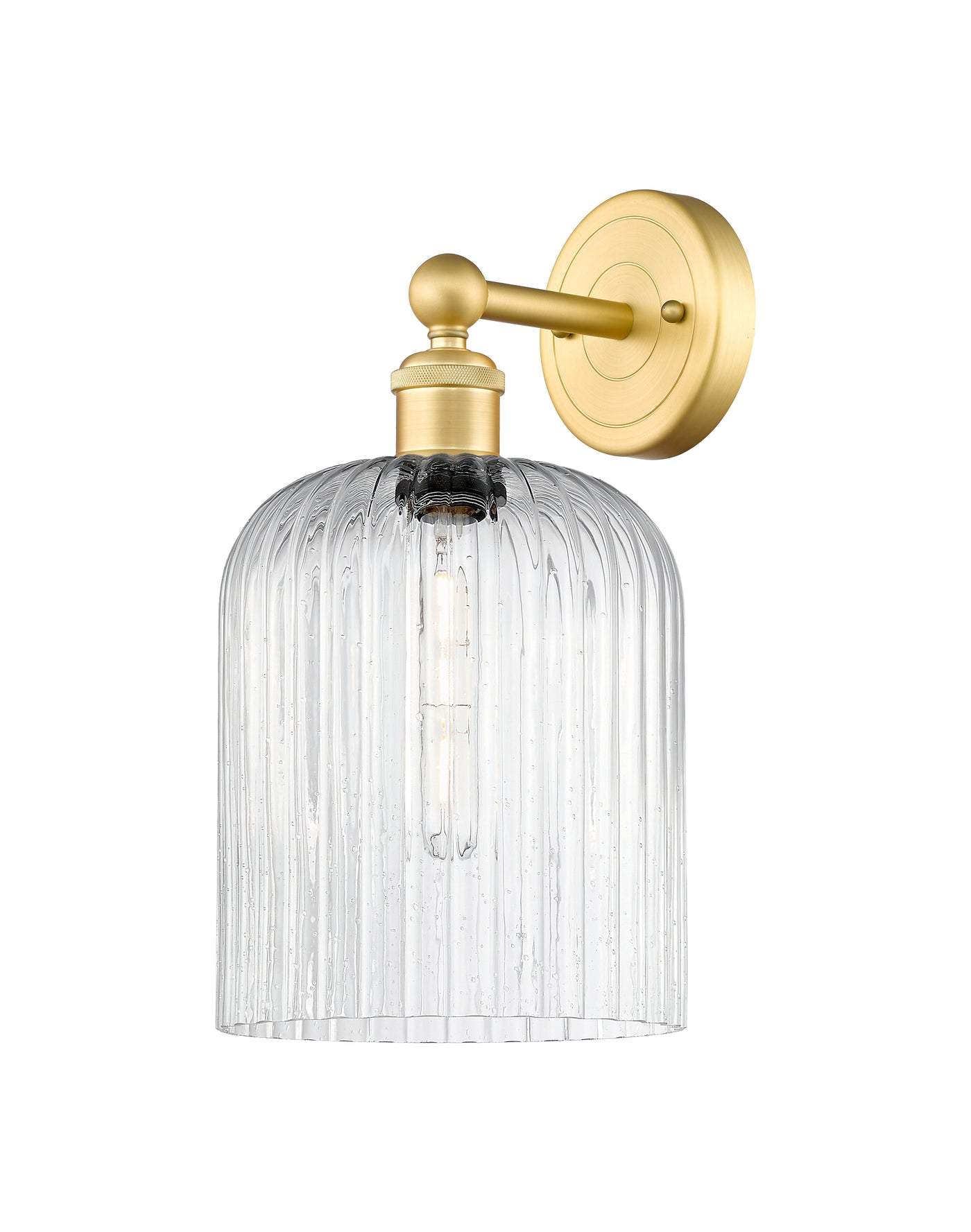 Edison Sconce Cast Brass Finish