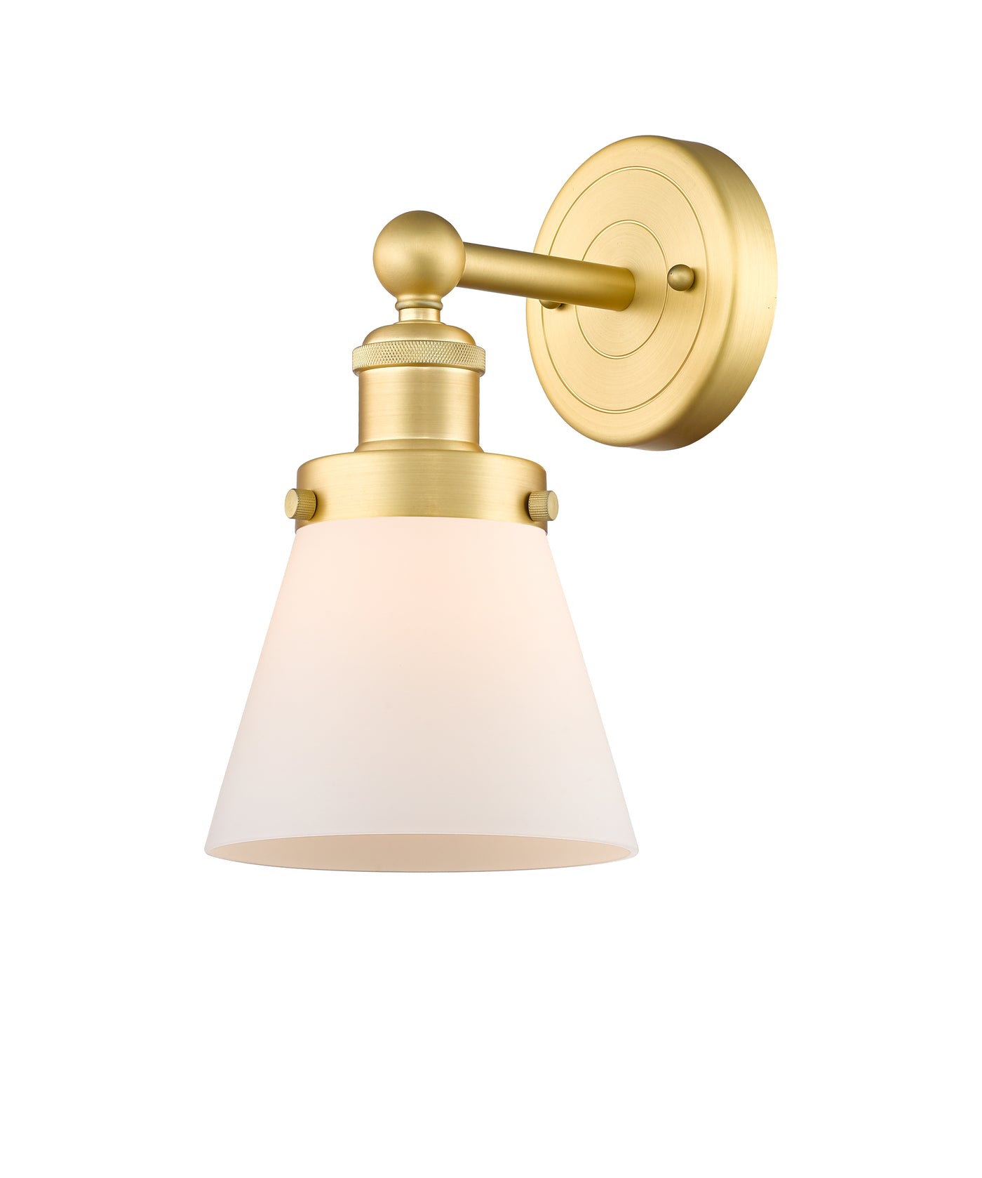 Edison Sconce Cast Brass Art Nouveau