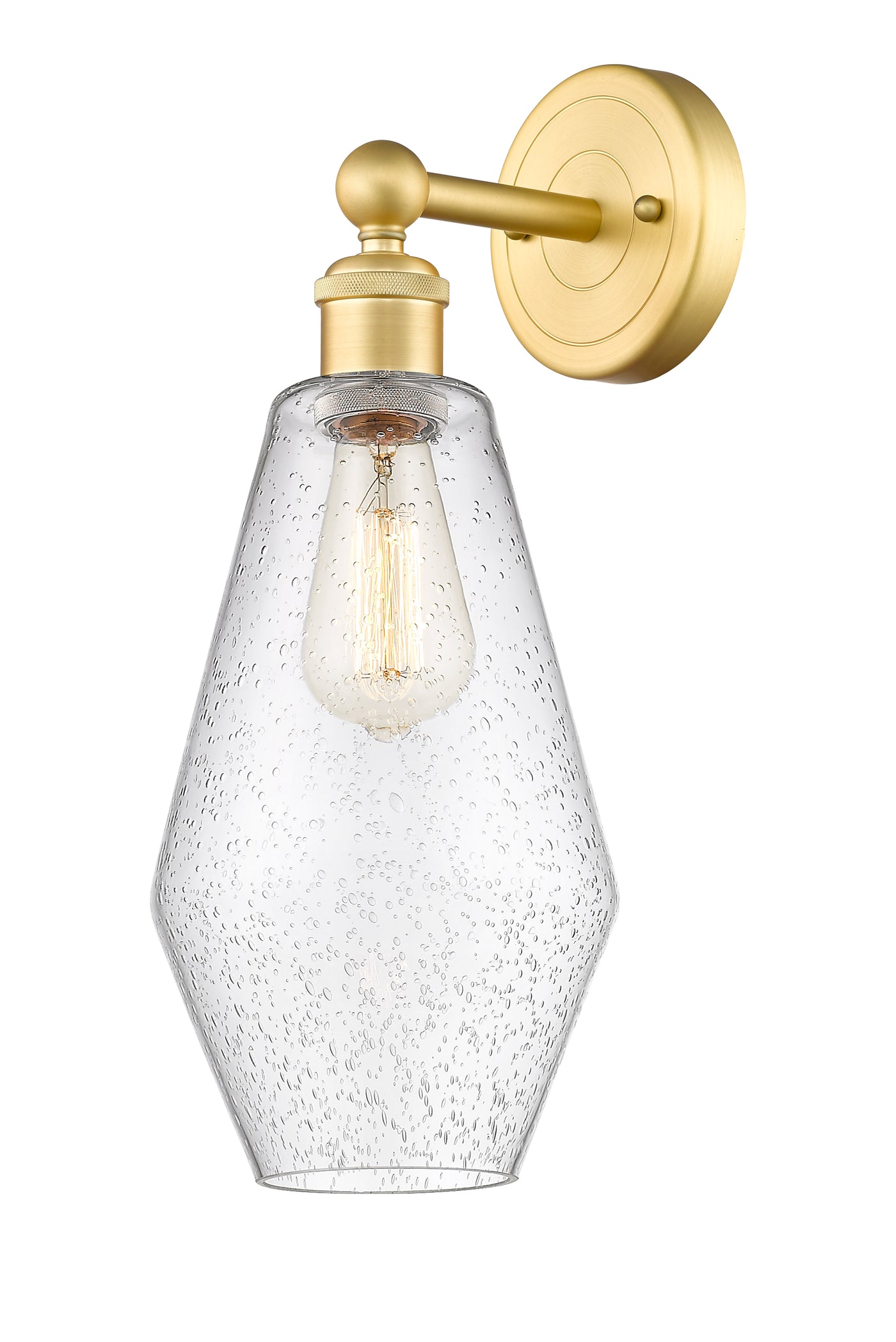 Edison Sconce Cast Brass 11.75 Inch