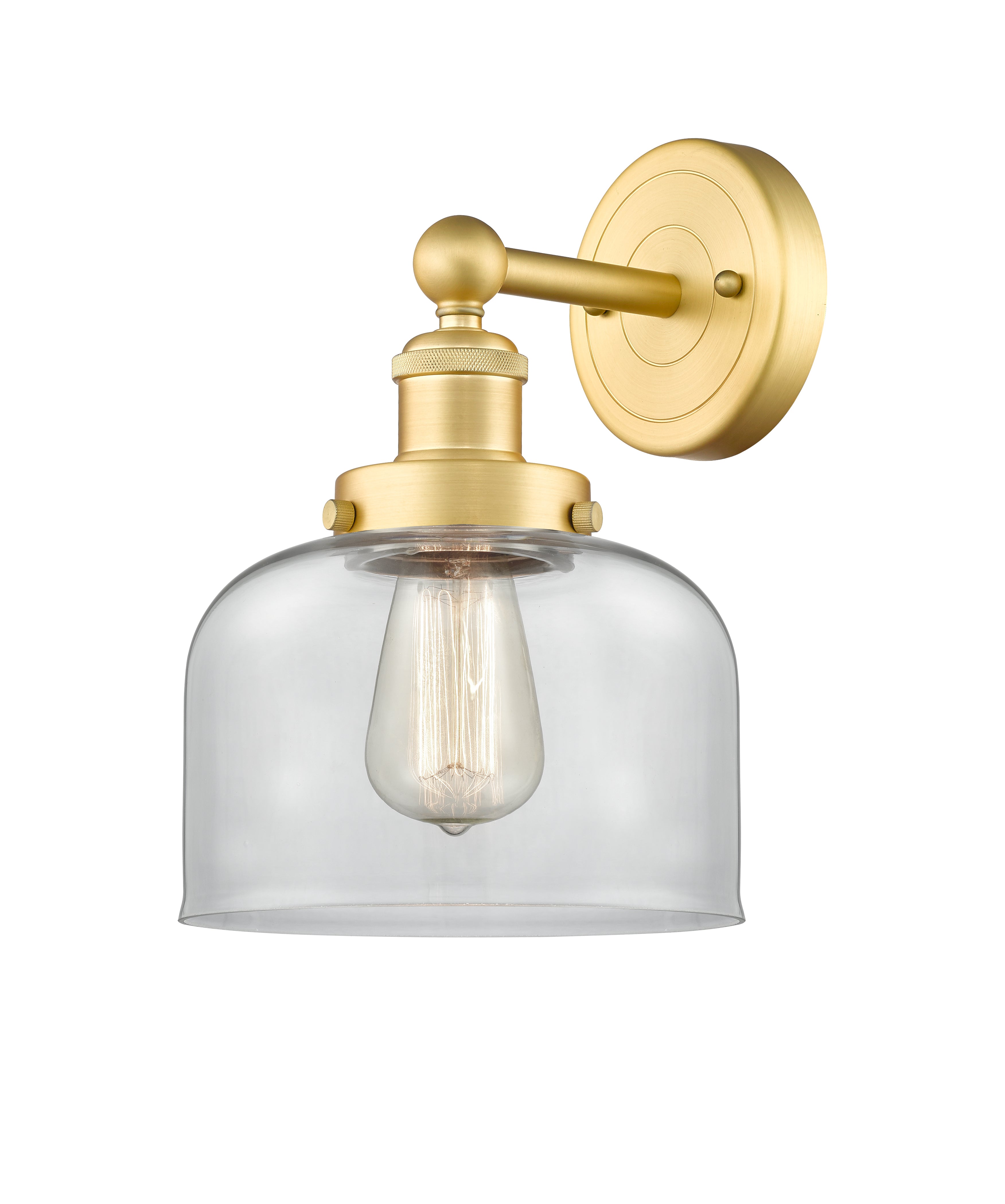 Edison Sconce 13.25 Inch Cast Brass