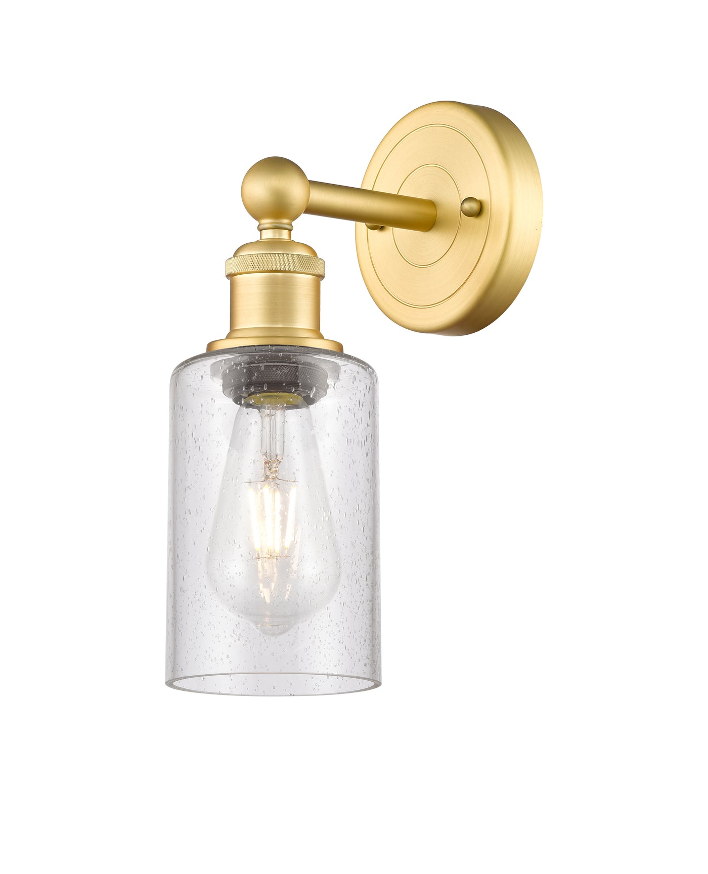 Edison Sconce Cast Brass Finish