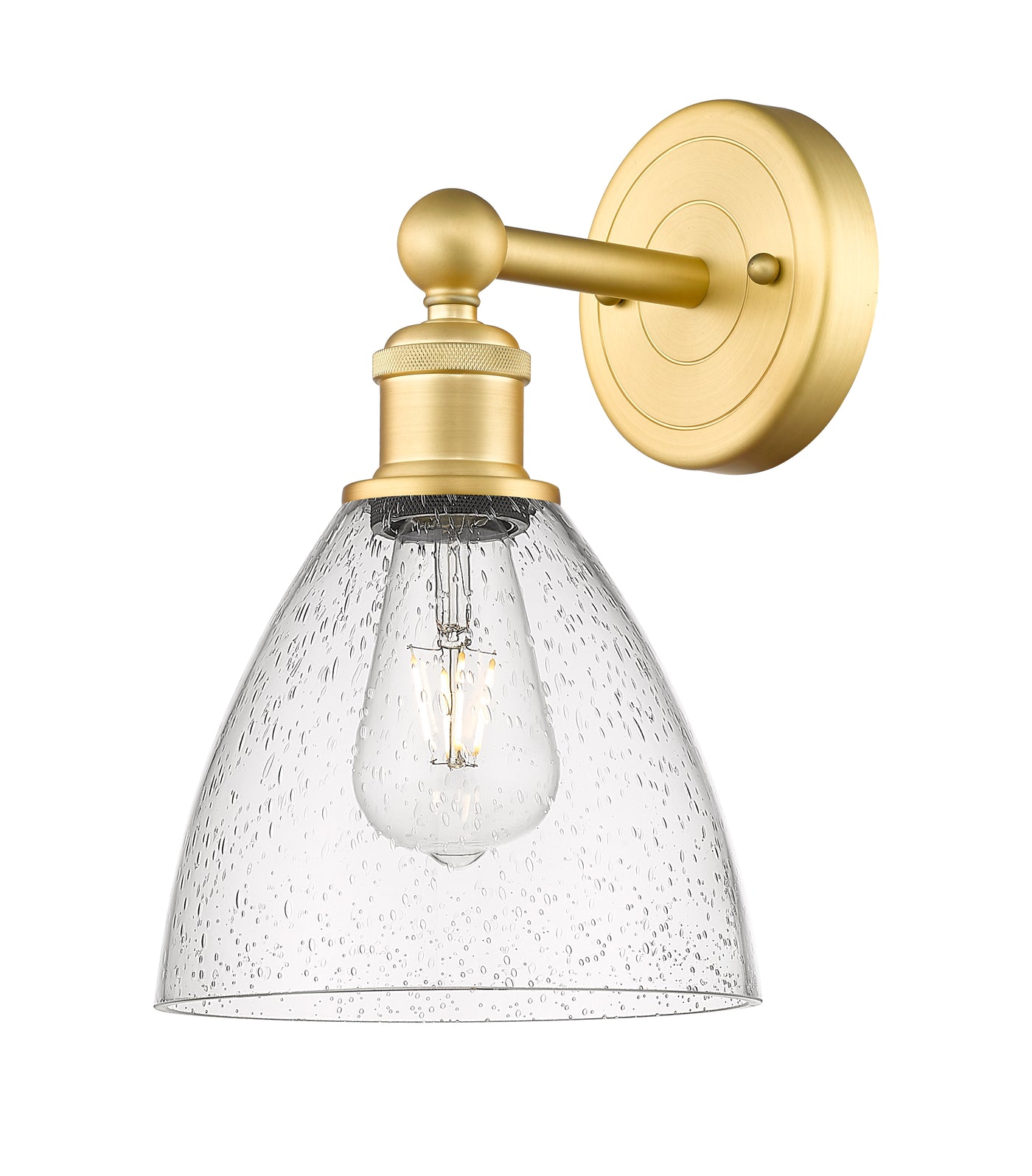 Edison Sconce Cast Brass 12.25 Inch