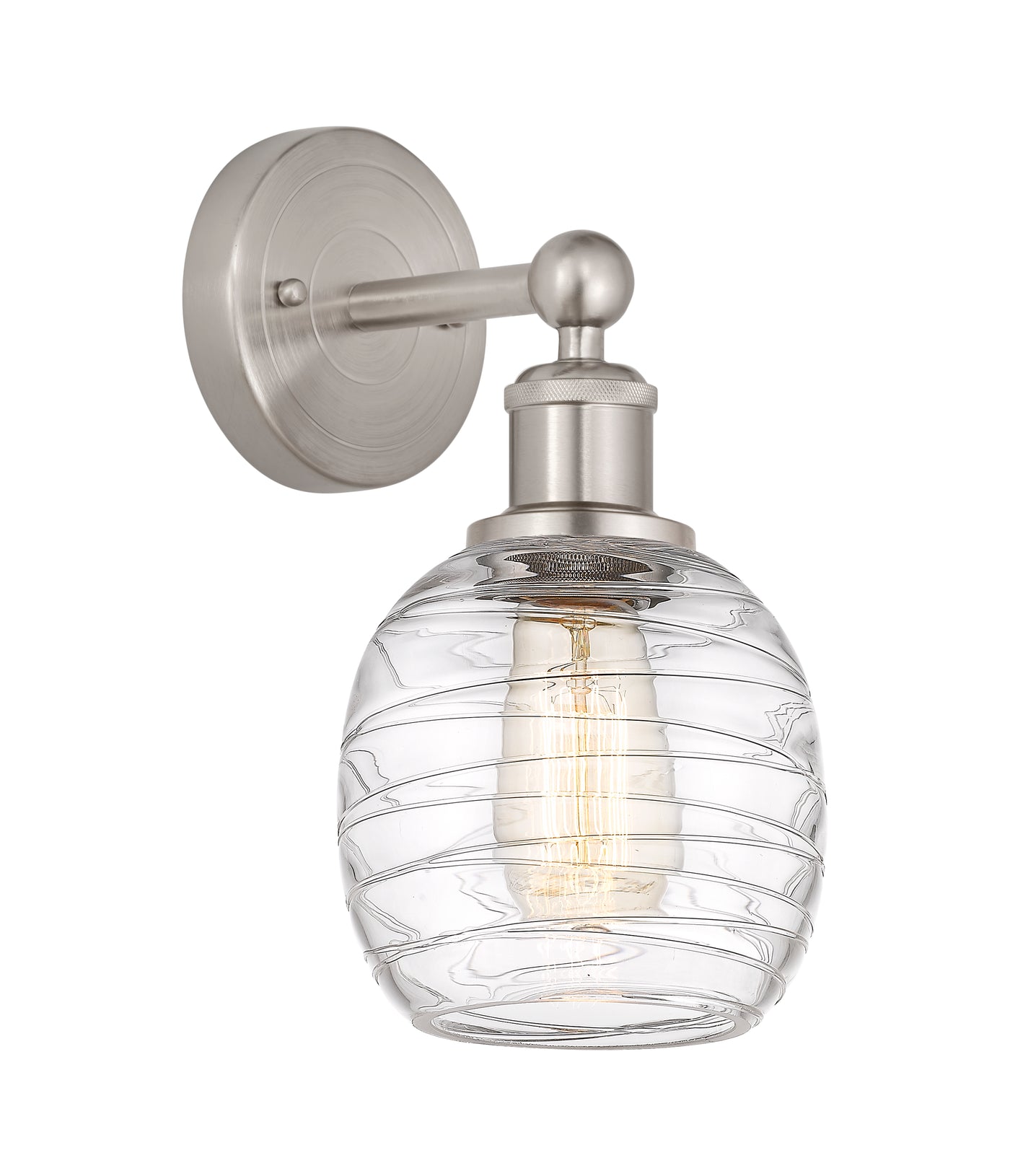 Edison Sconce Cast Brass 11 Inch