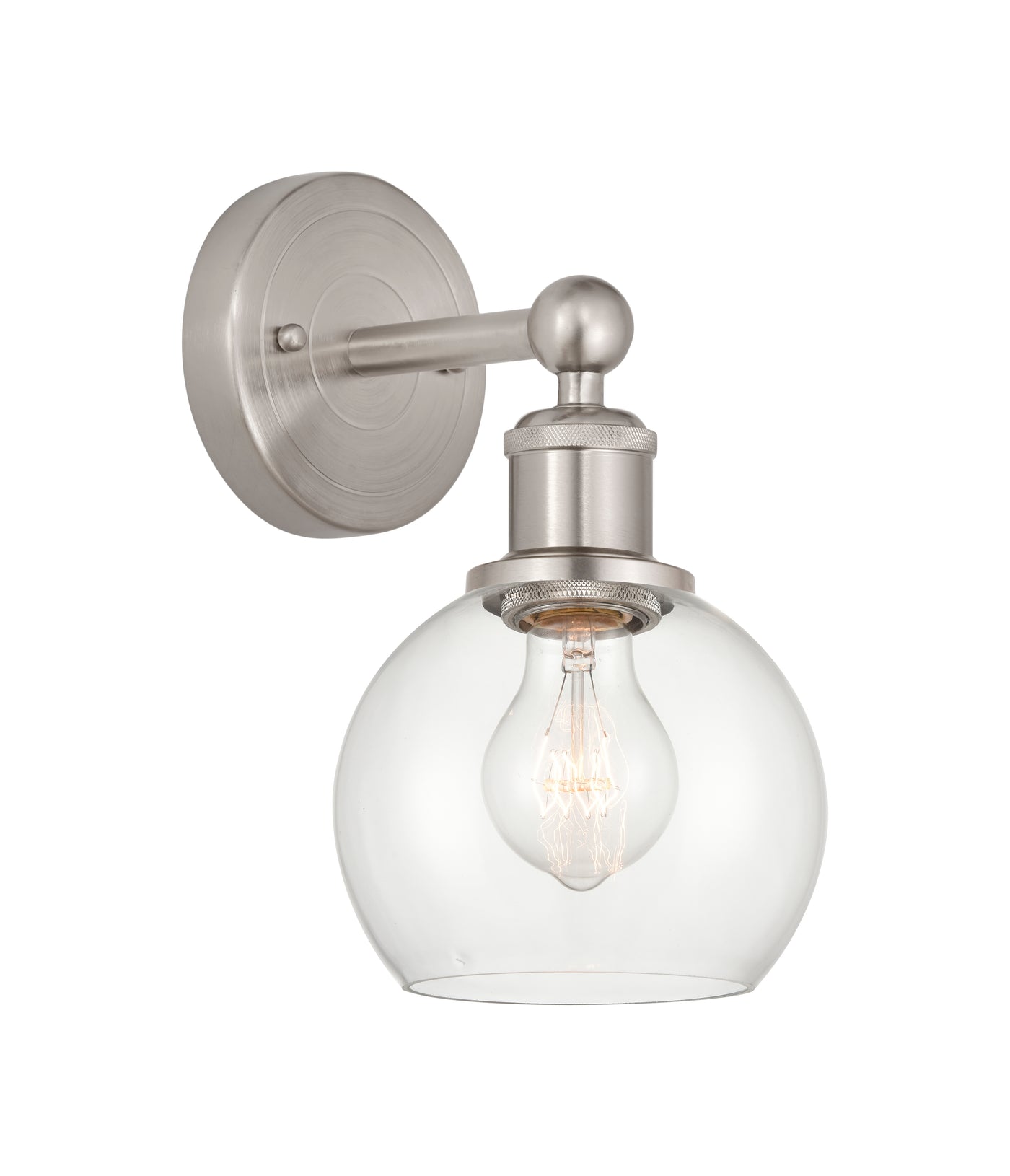 Edison Sconce Cast Brass Modern Contempo