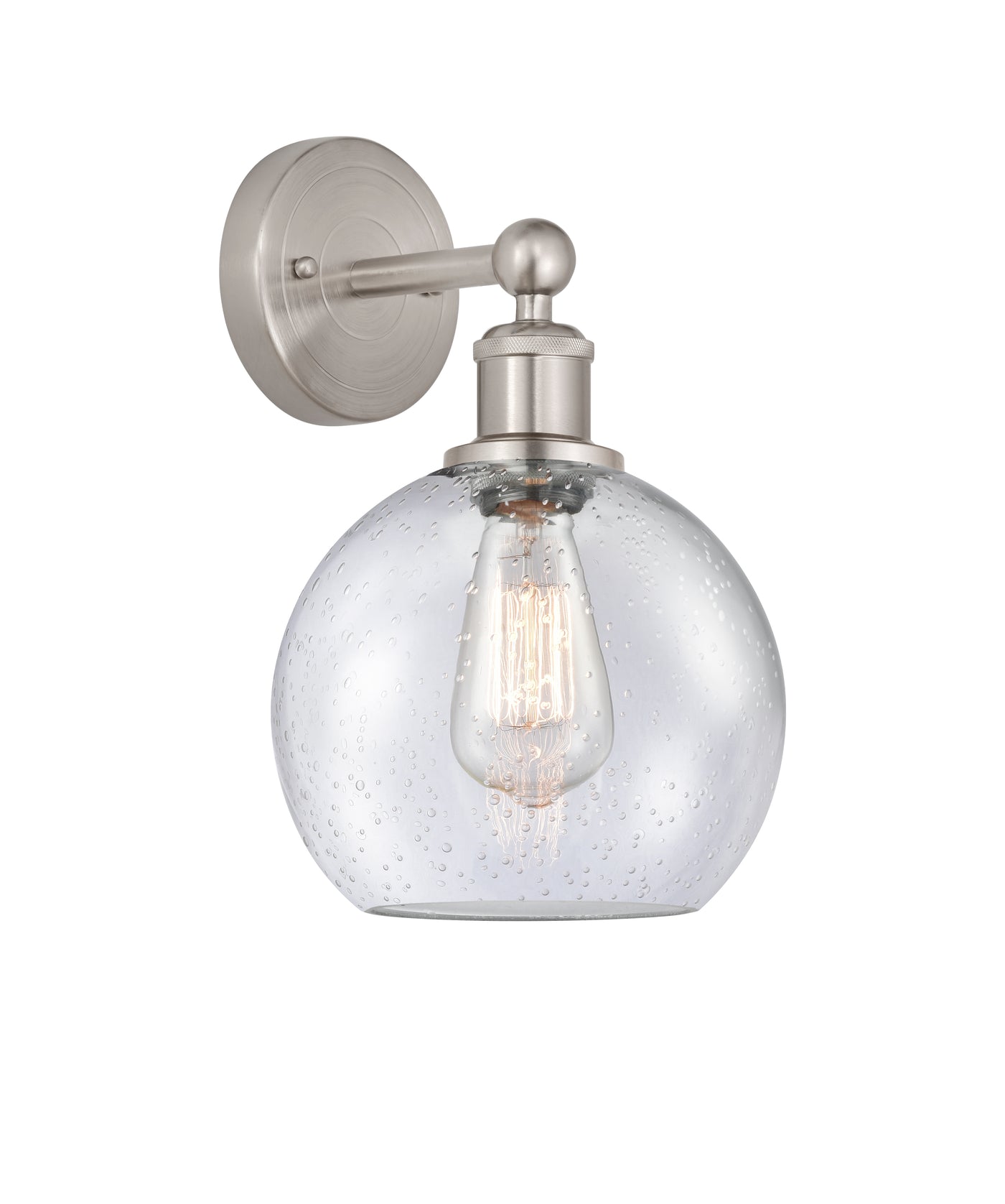 Edison Sconce Cast Brass Glass Steel