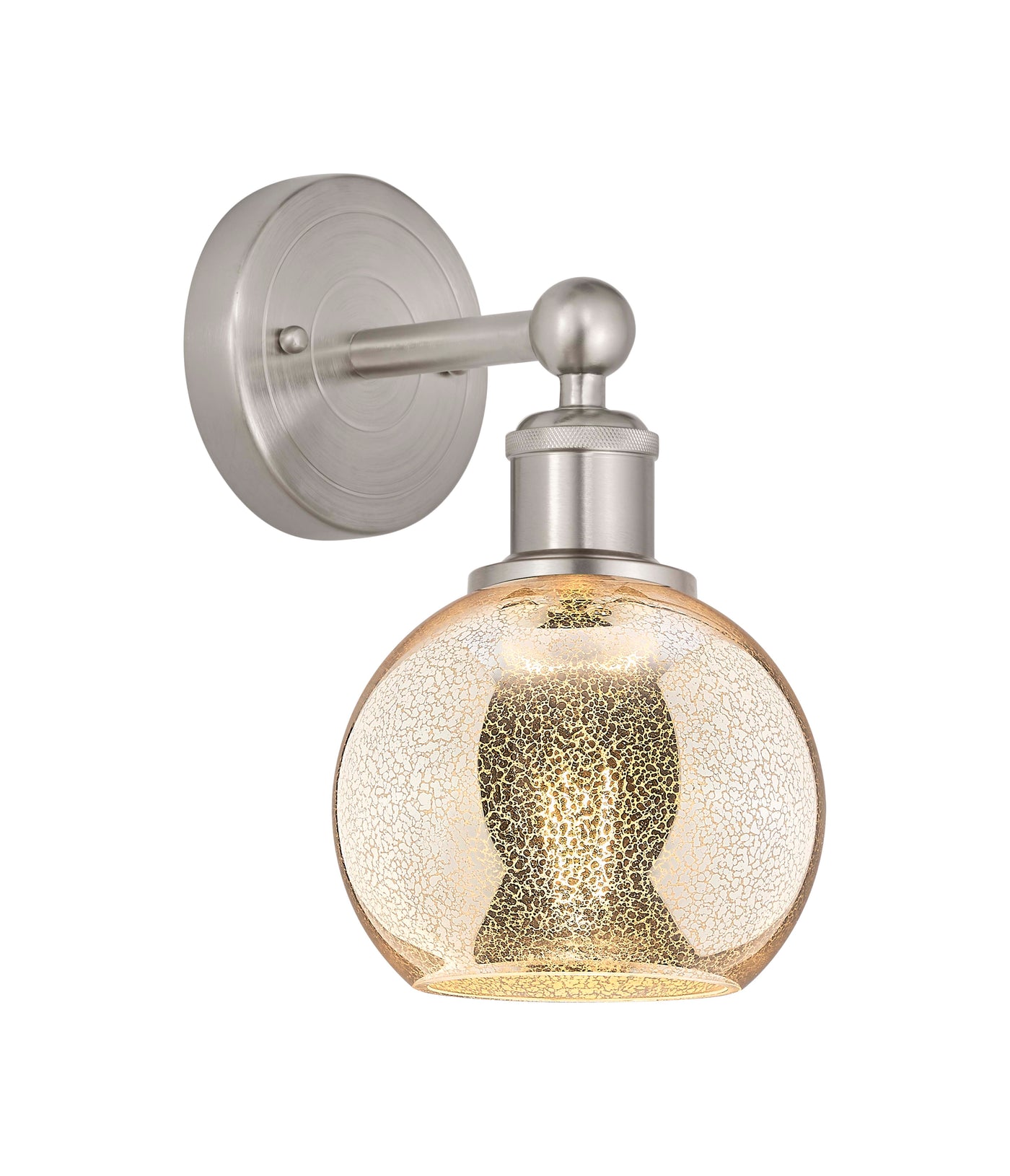 Edison Sconce Cast Brass Modern Contempo