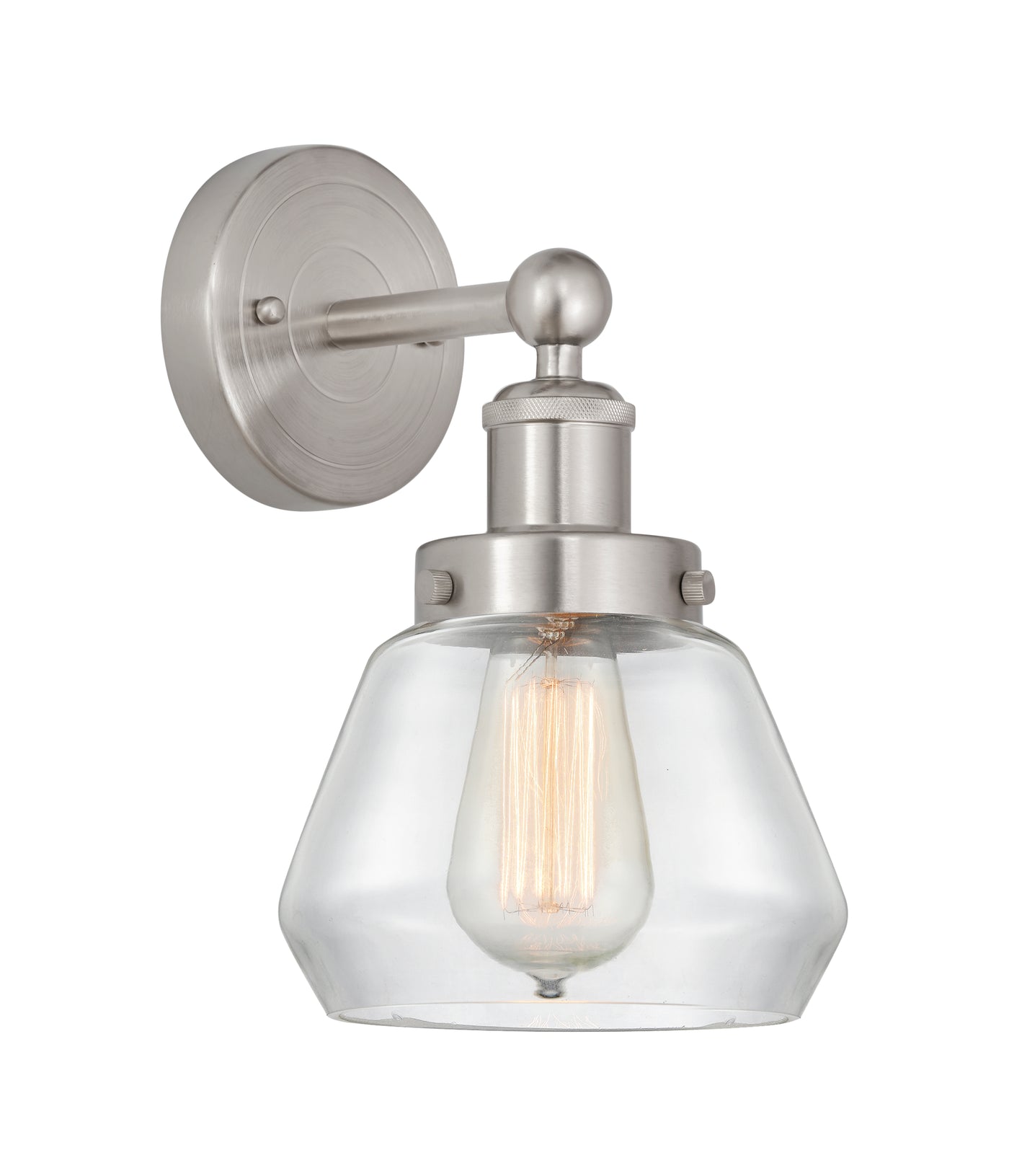 Edison Sconce Cast Brass 14 Inch