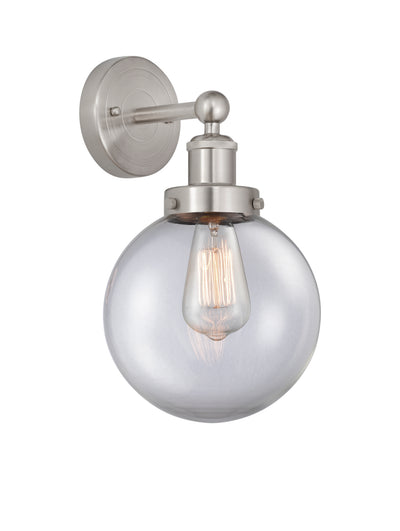 Edison Sconce Cast Brass Steel Glass