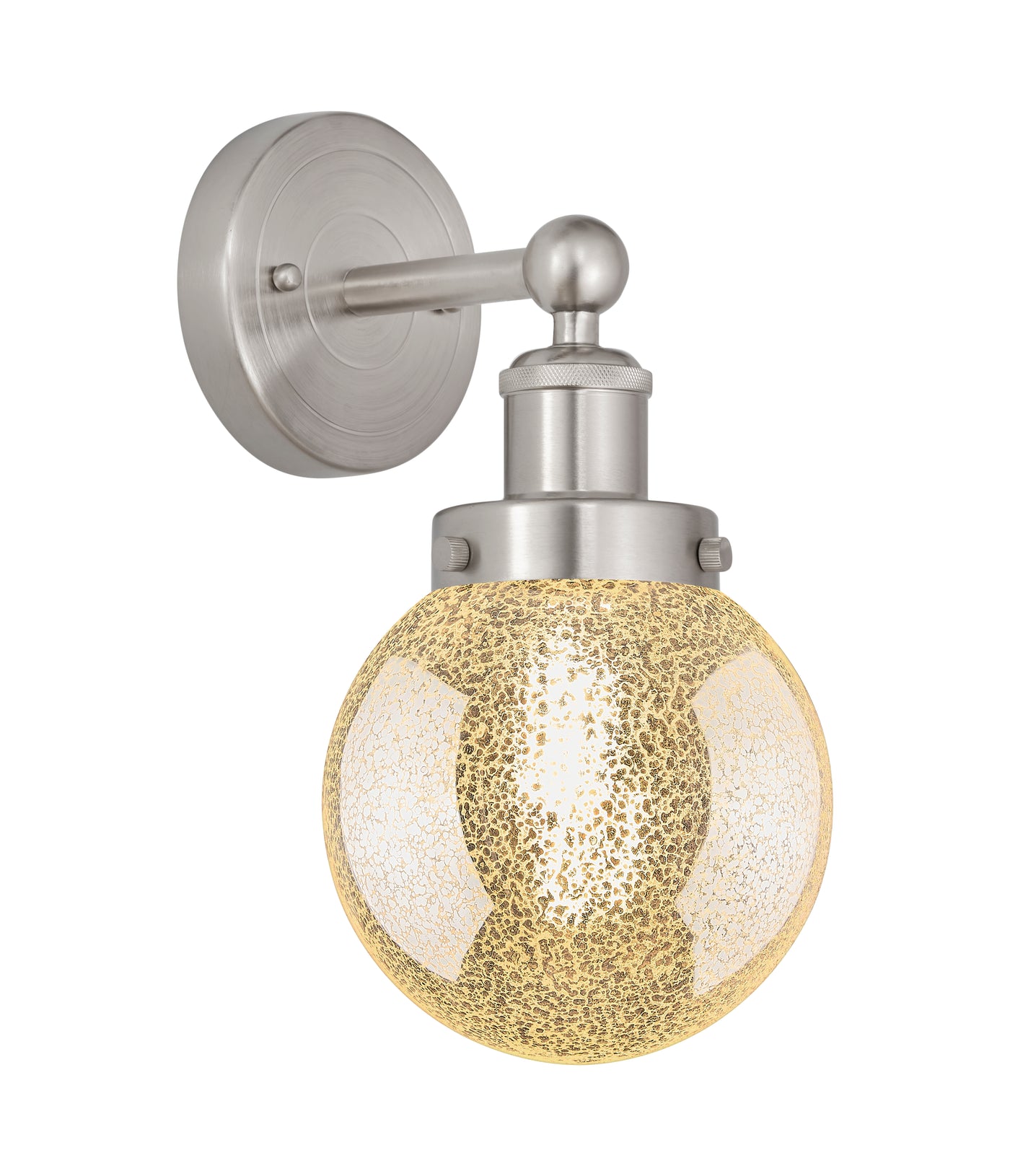 Edison Sconce Cast Brass Glass Steel