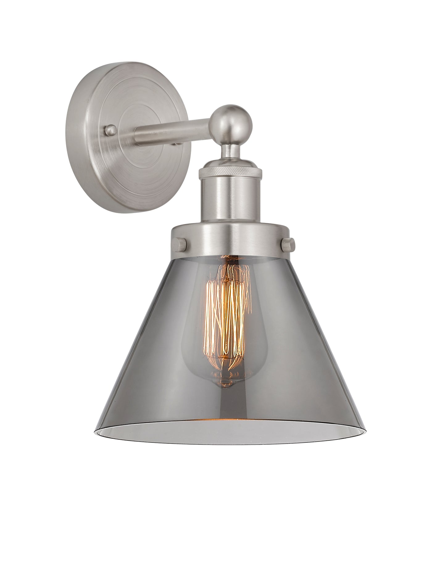Edison Sconce Cast Brass 11.25 Inch Steel
