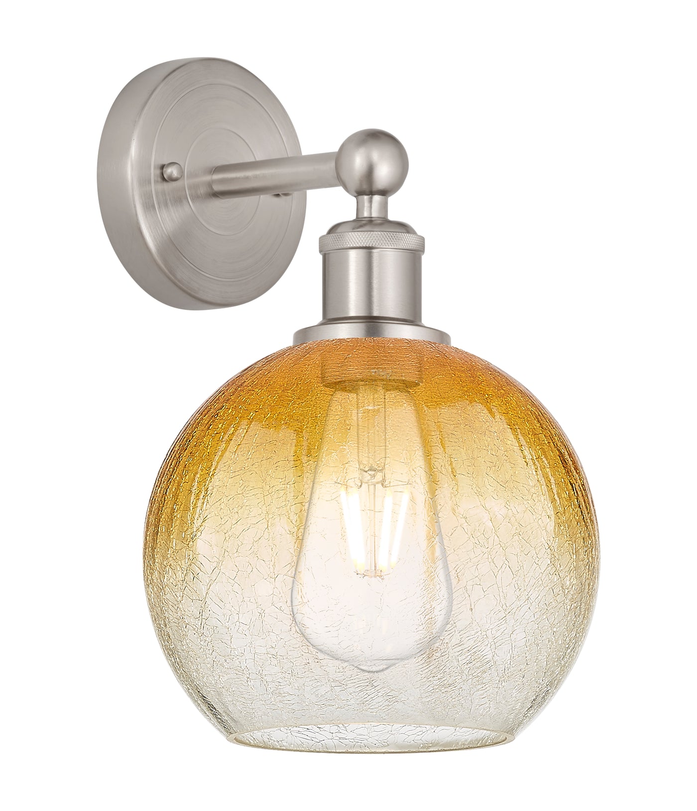 Edison Sconce Cast Brass Finish