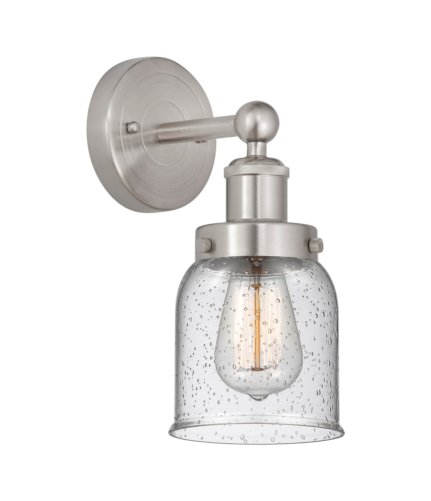 Edison Sconce Cast Brass Glass Steel