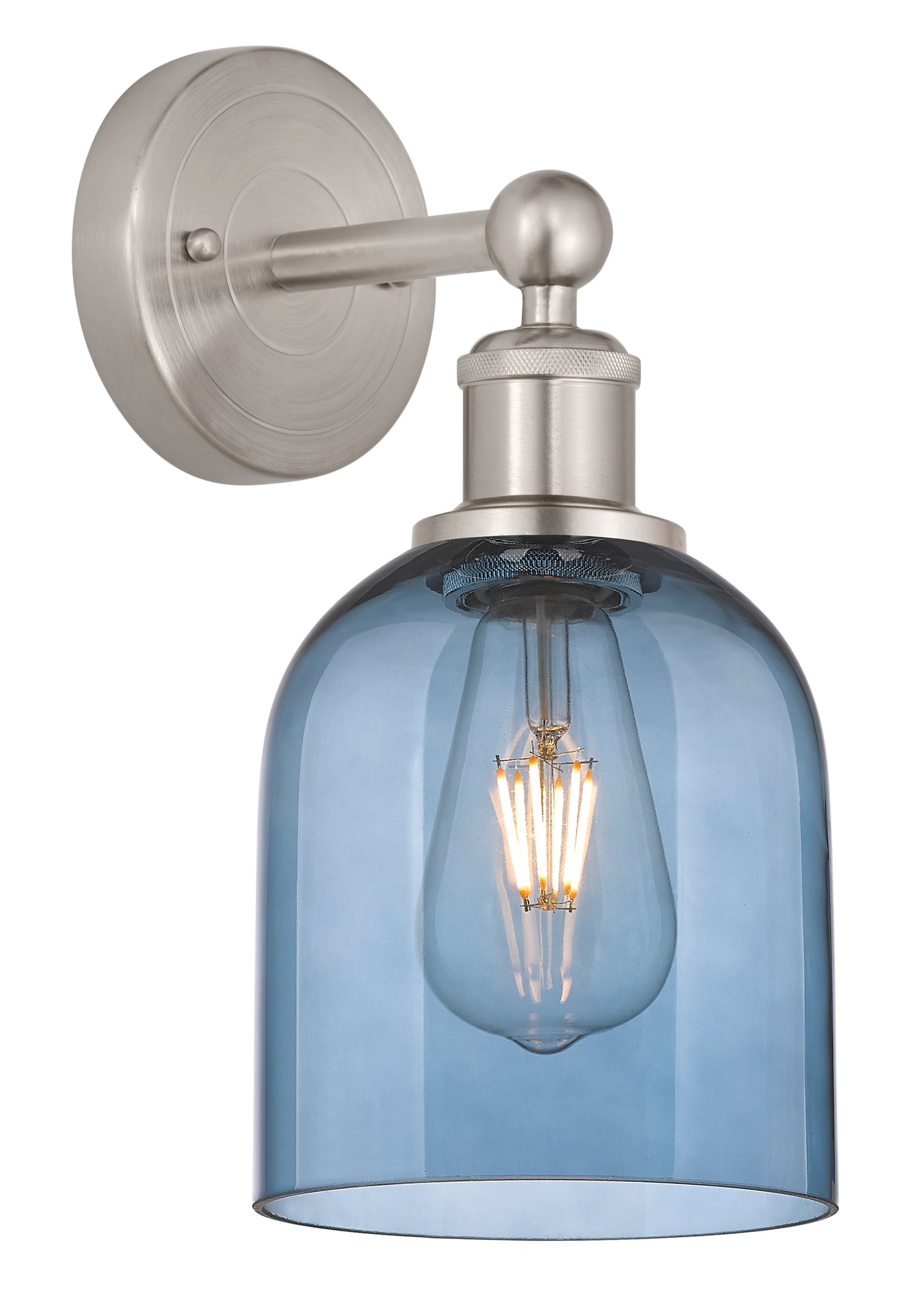 Edison Sconce Cast Brass Finish 8 Inch