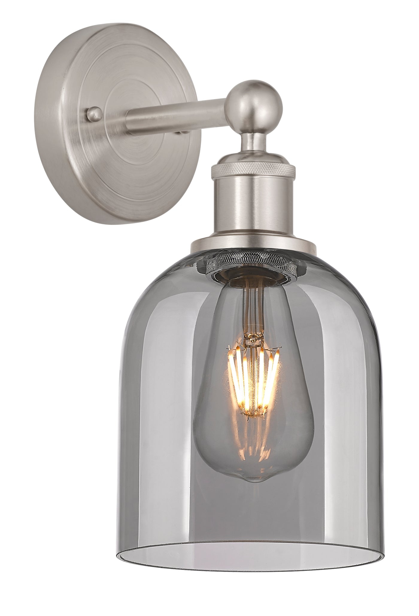 Edison Sconce Cast Brass Finish 8 Inch