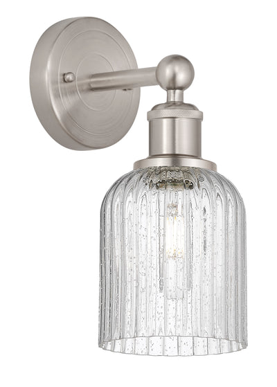 Edison Sconce Cast Brass Steel Glass
